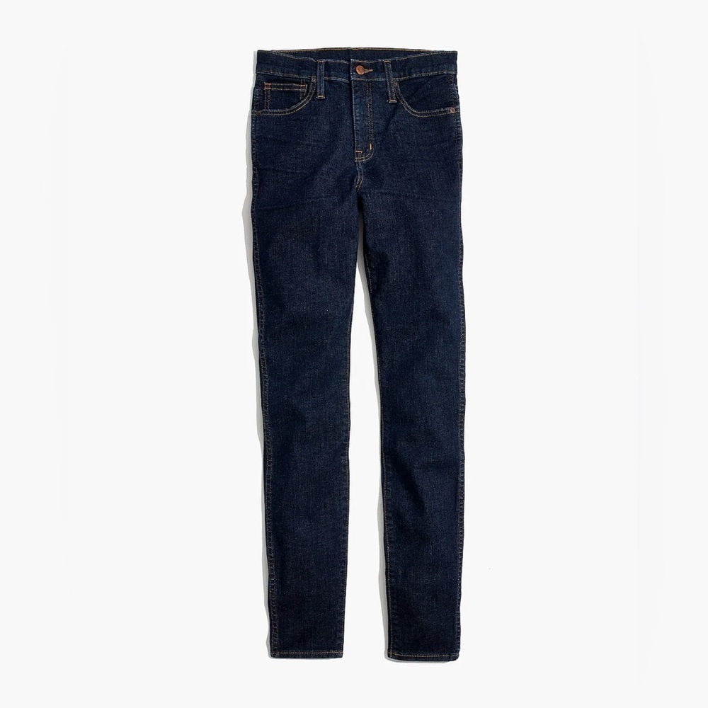 MADEWELL 10” HIGH-RISE SKINNY JEANS IN LUCILLE WASH 29